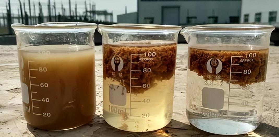 城市用水混凝剂使用效果图