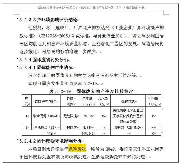 化工园区工业污水厂污水污泥鉴定实例图